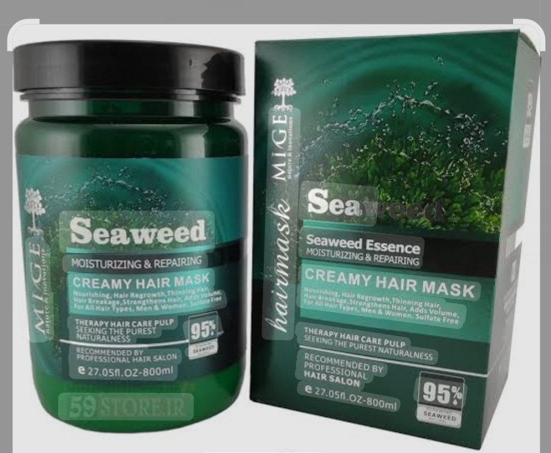 ماسک مو جلبک دریایی میگ تحت لیسانس ایتالیا