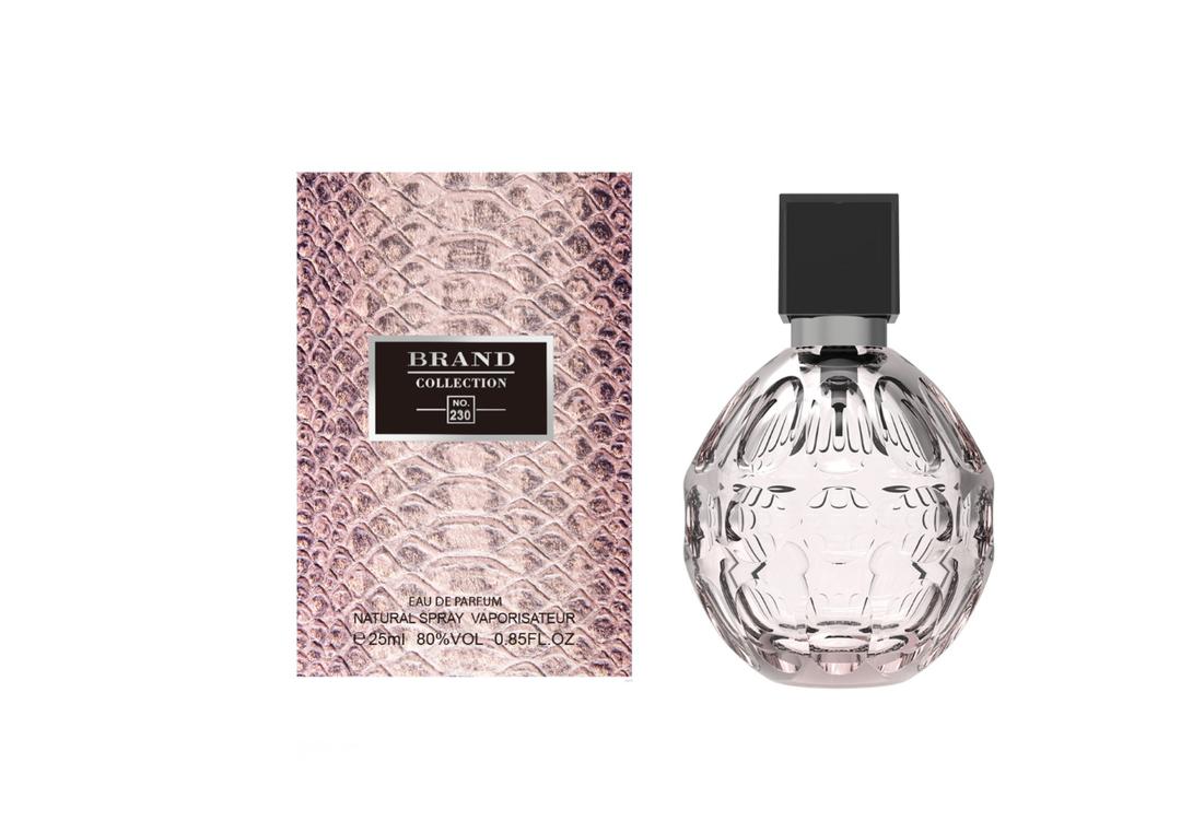عطر ادکلن جیمی چو زنانه برند کالکشن کد 230 (Brand collection Jimmy choo) حجم 25 میل
