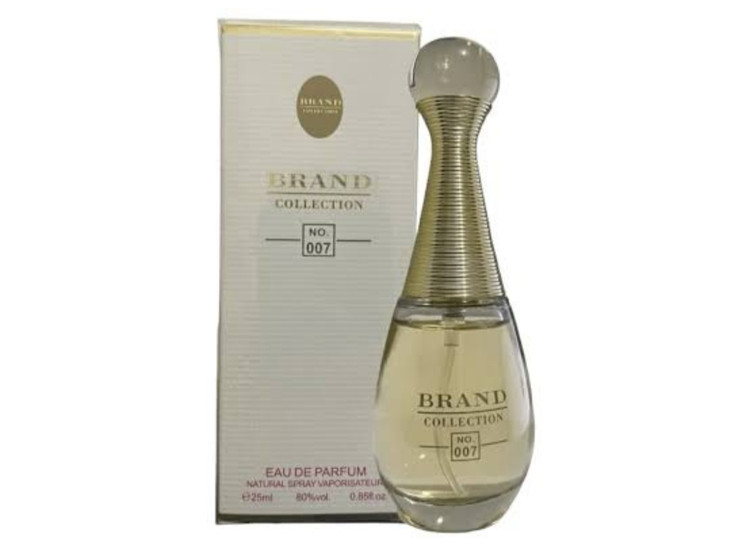 عطر ادکلن زنانه دیور جادور برند کالکشن کد 007 (Dior J’adore) حجم 25 میل Brand Collection Dior Jadore no.007