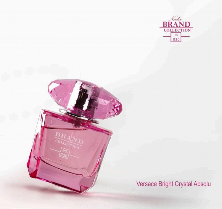 عطر ادکلن زنانه ورساچه برایت کریستال ابسولو برند کالکشن کد 030 (Versace Bright Crystal Absolu) حجم 25 میل Brand collection No 030 Versace Bright Crystal Absolu