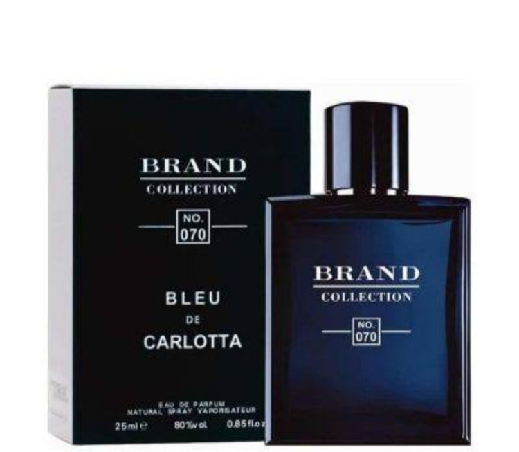 عطر ادکلن بلو شنل مردانه برند کالکشن مدل 070 (Bleu de Chanel) حجم 25 میل Brand collection no.070 Bleu de Chanel