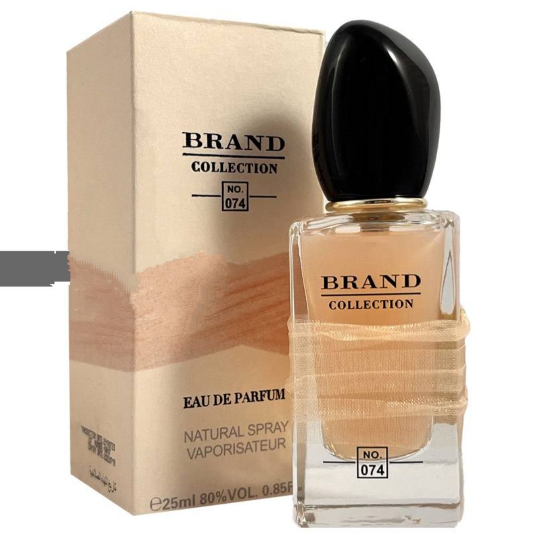 عطر ادکلن زنانه جورجیو آرمانی سی رز برند کالکشن مدل 074 (Giorgio Armani Si Rose Signature) حجم 25 میل Brand collection No 074 Si Rose Signature Giorgio Armani