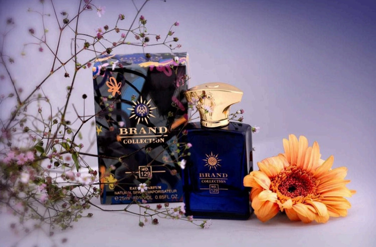 عطر ادکلن مردانه آمواج اینترلود برند کالکشن کد 129 (Amouage Interlude) حجم 25 میل Brand collection no.129 Amouage Interlude