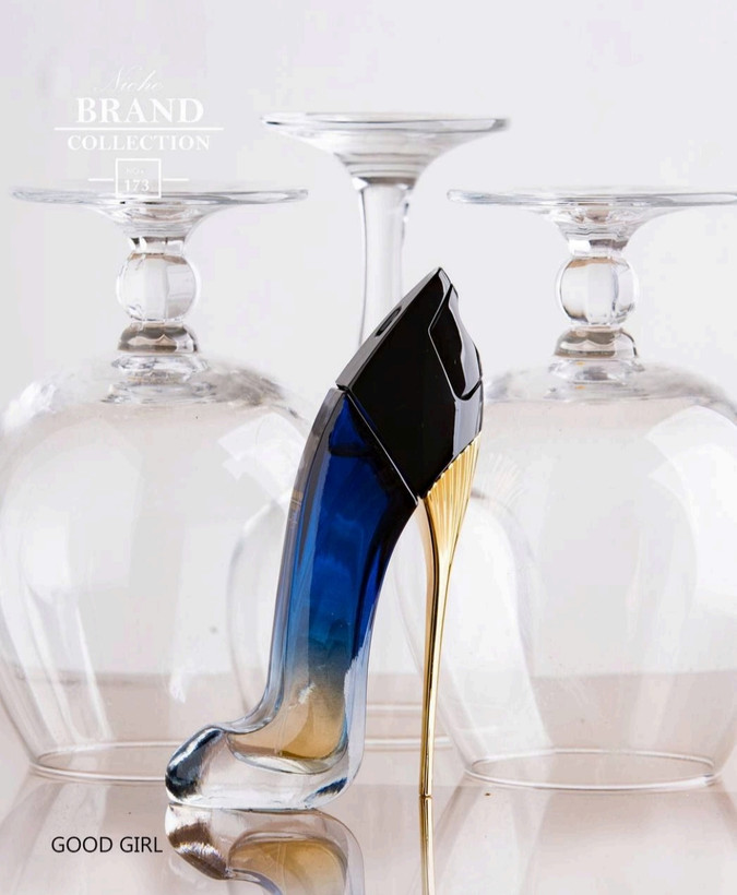 عطر ادکلن زنانه کارولینا هررا گود گرل لجر کفشی برند کالکشن کد 173 (Good Girl Legere) حجم 25 میل Brand Collection Carolina Herrera Good Girl Legere