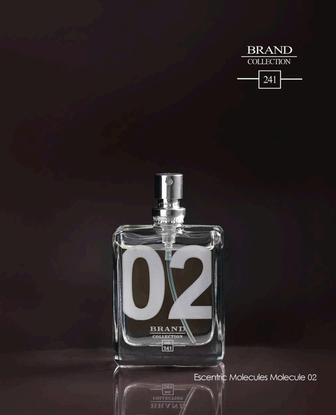 عطر ادکلن اسپرت اسنتریک مولکول ۰۲ برند کالکشن کد 241 (Brand Collection Esscentric Moolecules 02) حجم 25 میل Brand Collectionno.241 Esscentric Moolecules 02