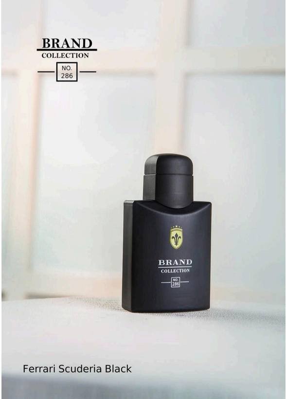 عطر ادکلن مردانه فراری مشکی برند کاکشن کد 286 (Brand Collection Ferrari Black) حجم 25 میل Brand Collection no.286 Ferrari Black