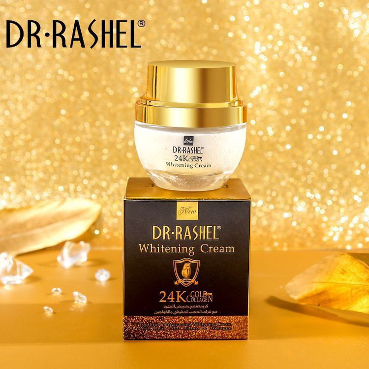 کرم ضد لک و سفید کننده طلا کلاژن دکتر راشل (Dr.Rashel)