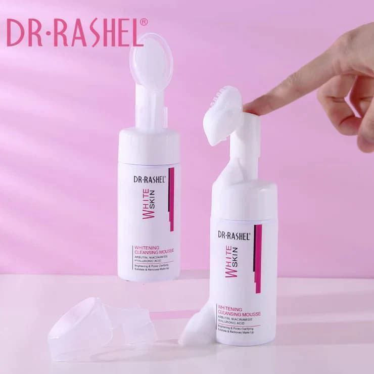 فوم براشدار روشنکننده و ضد لک دکتر راشل - جعبهدار (Dr.Rashel)