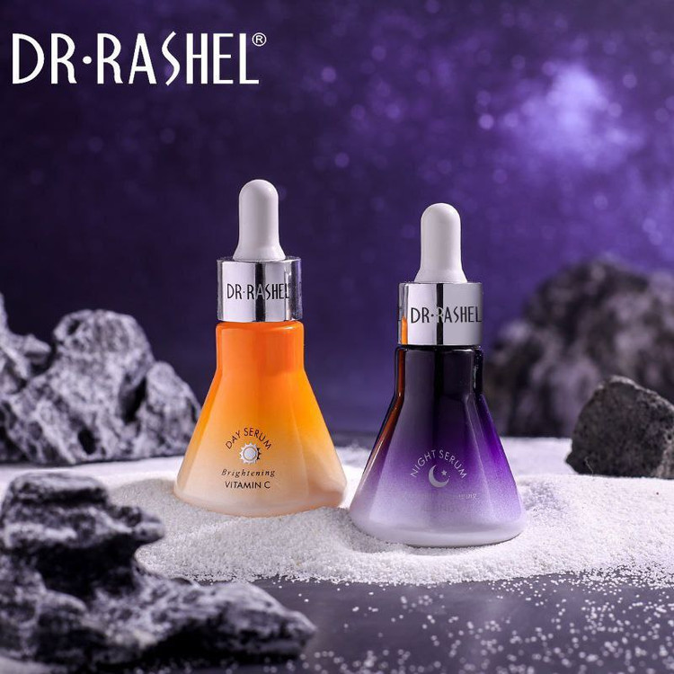پک سرم روز و شب ویتامین C و رتینول دکتر راشل (Dr.Rashel)