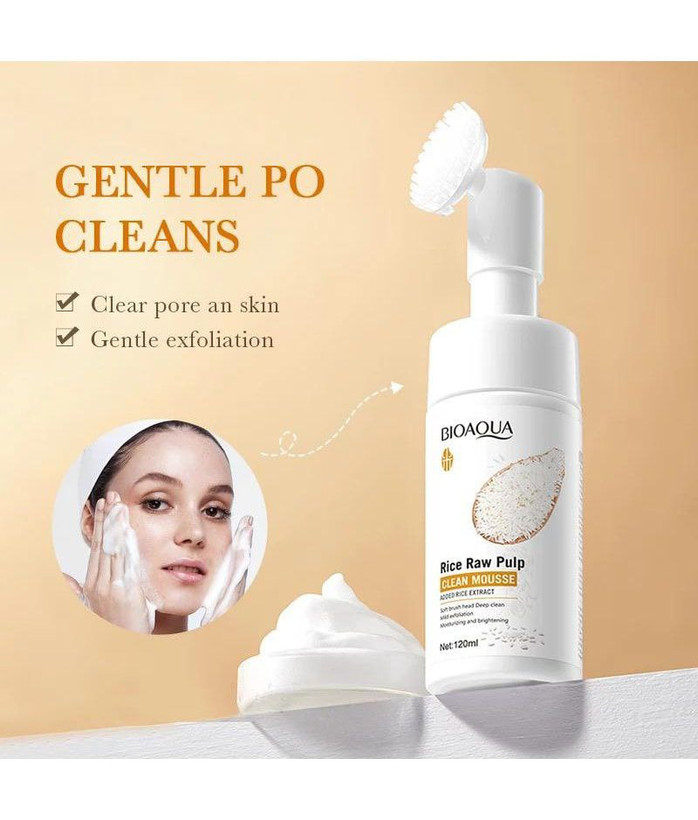 فوم براش دار برنج بایوآکوا (Bioaqua)