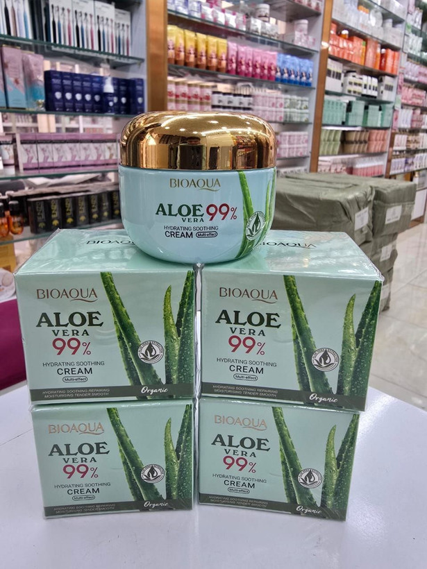 کرم تسکیندهنده و آبرسان آلوئهورا بیوآکوا (Bioaoua)