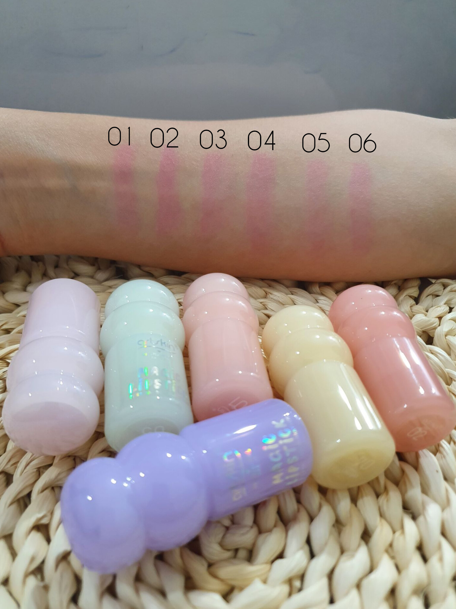 بالم لب حرارتی آرت اسکین art skin ✨