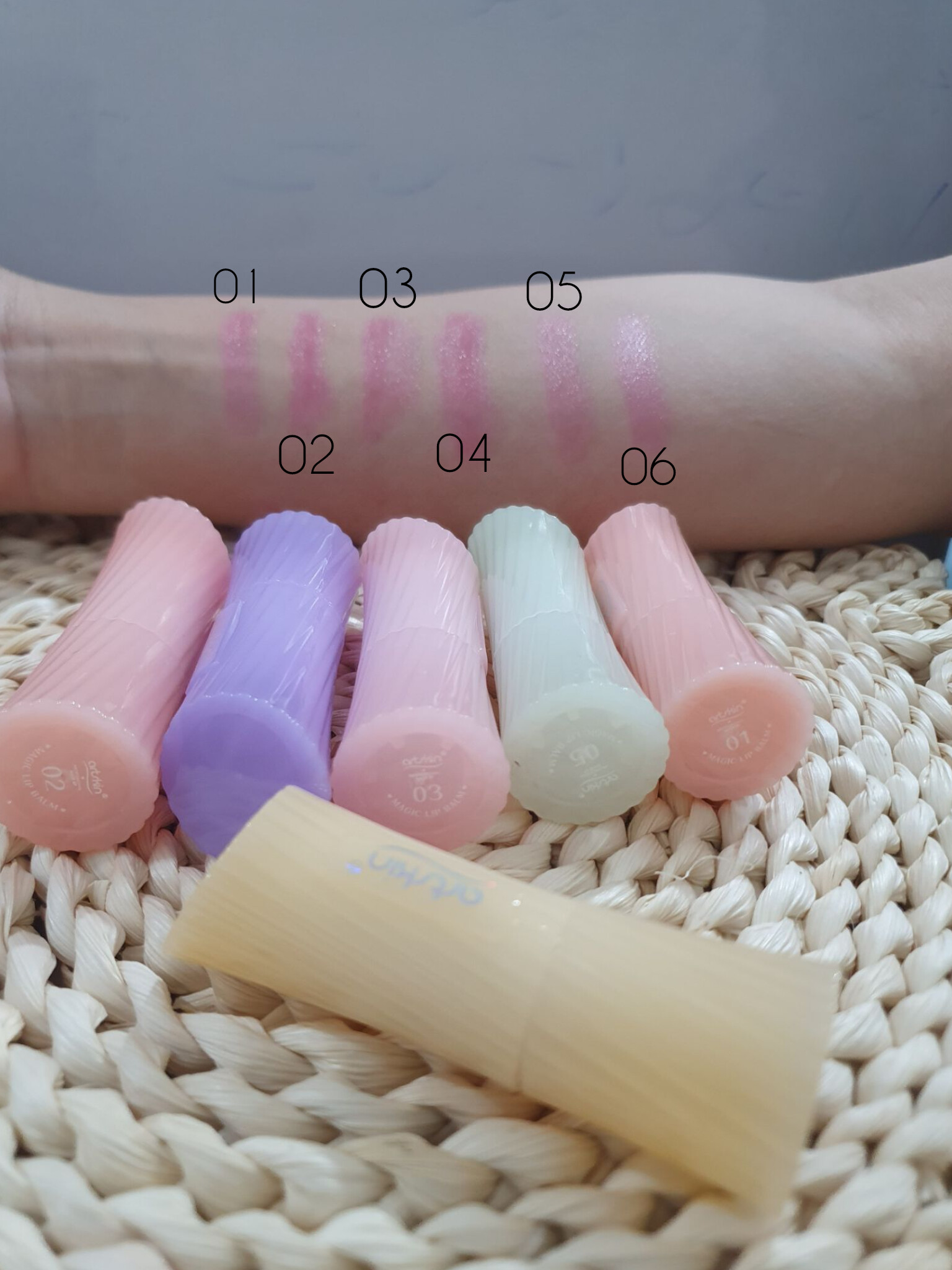 بالم لب حرارتی آرت اسکین art skin ✨