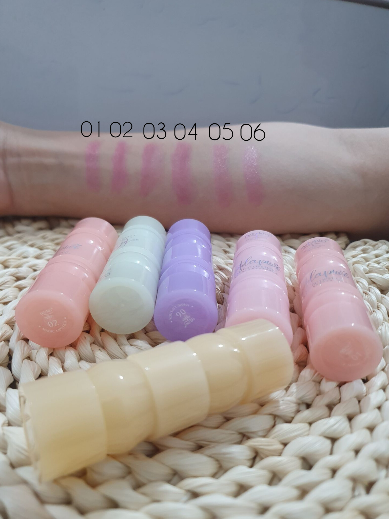 بالم لب حرارتی آرت اسکین art skin ✨
