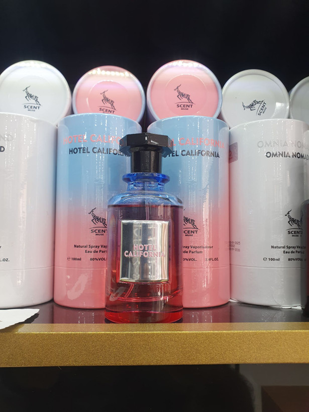 عطر hotel California برند scent حجم 100 میل
