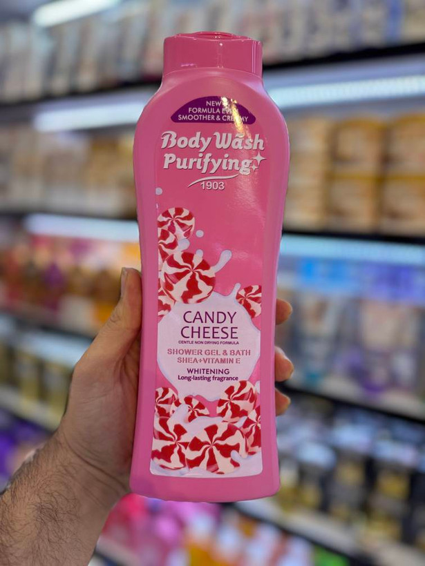 شامپو بدن برند ووکالی در 4 رایحه حجم 650ml
