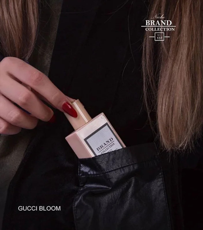 عطر ادکلن زنانه گوچی بلوم برند کالکشن کد 137 (Gucci Bloom) حجم 25 میل Brand collection No 137 Gucci Bloom
