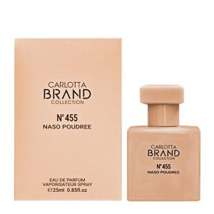 عطر ادکلن زنانه نارسیسو رودریگز پودر برند کالکشن کد 455 (Brand Collection Narciso Rodriguez Poudree) 25 میل Carlotta Brand Collection no.455 Naso Poudree 25m