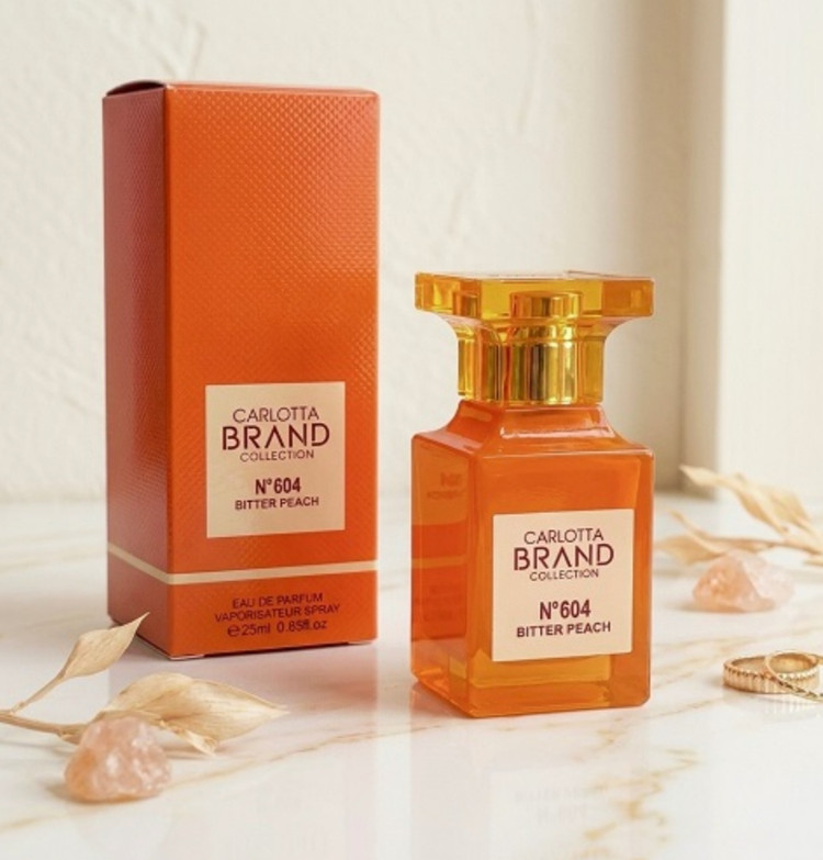 عطر ادکلن تام فورد بیتر پیچ برند کالکشن کد 604 (Brand Collection Tom Ford Bitter Peach) 25 میل Brand Collection no.604 Bitter Peach 25m