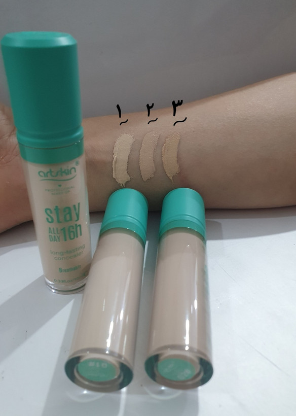 ✨ خداحافظی با تیرگی دور چشم با کانسیلر ۱۶ ساعته آرتاسکین (Artskin) ✨