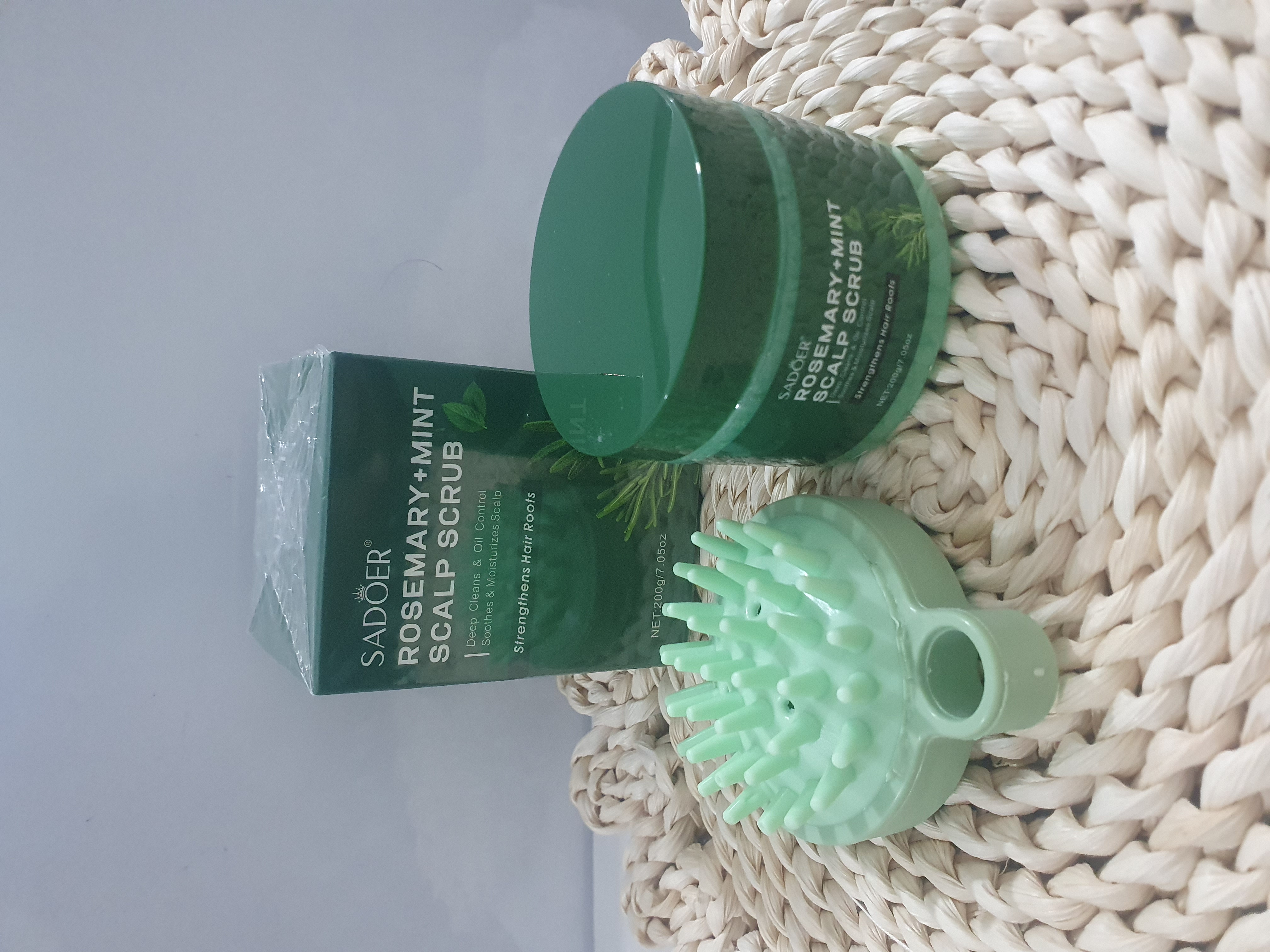 🌿 اسکراب تخصصی کف سر رزماری + نعنا (SADOER