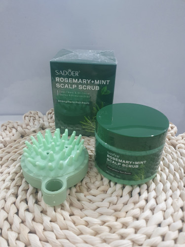 🌿 اسکراب تخصصی کف سر رزماری + نعنا (SADOER