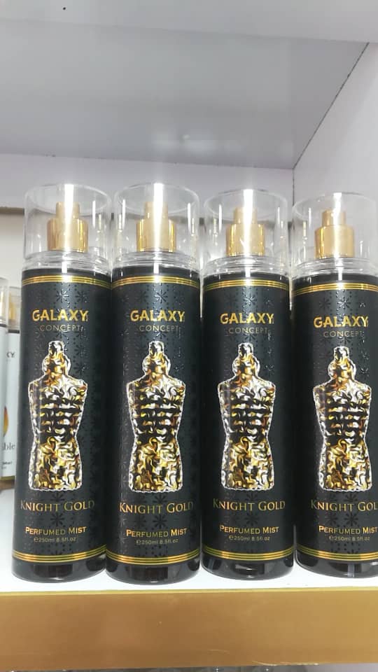 بادی‌میست ۲۵۰ میلی‌لیتر گلکسی کانسپت مدل Knight Gold – رایحه گرم و لوکس