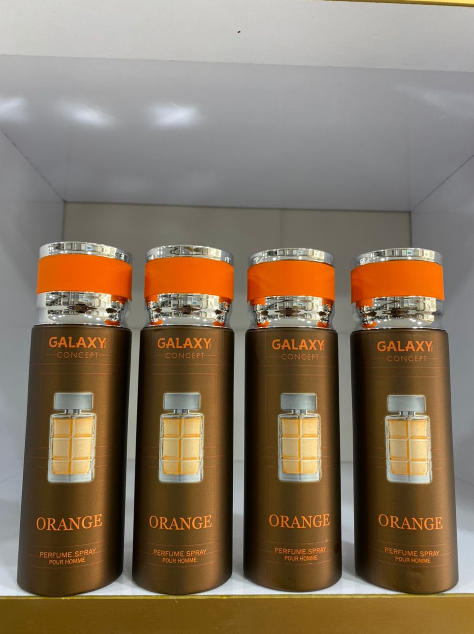 اسپری خوشبوکننده بدن ۲۰۰ میلی‌لیتر گلکسی کانسپت مدل Orange – رایحه گرم، شیرین و ادویه‌ای مردانه (نمادی از انرژی و جذابیت