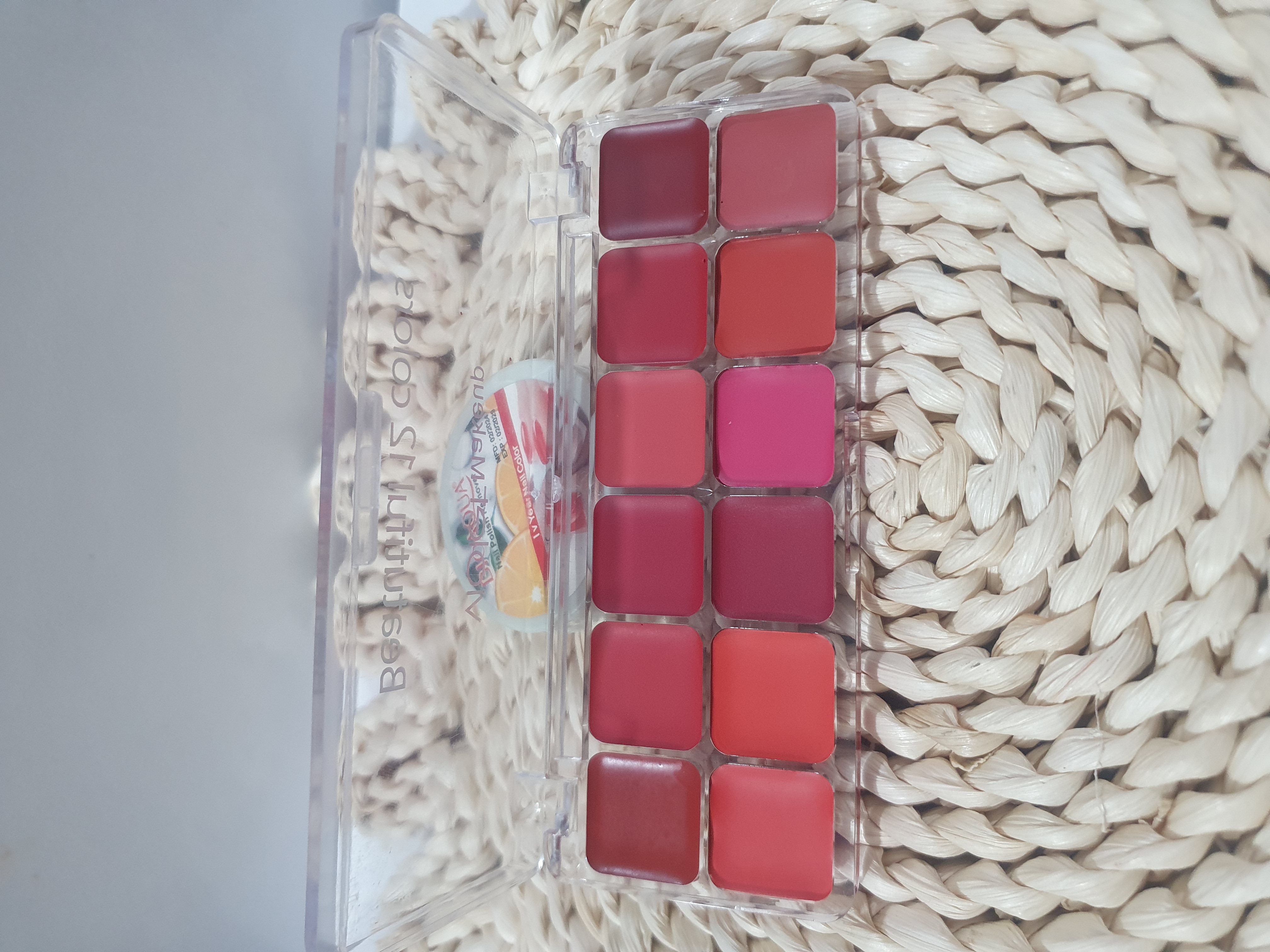 💄 پالت رژ لب ۱۲ رنگ ویولت Violet Makeup (شماره ۰۲) 💄