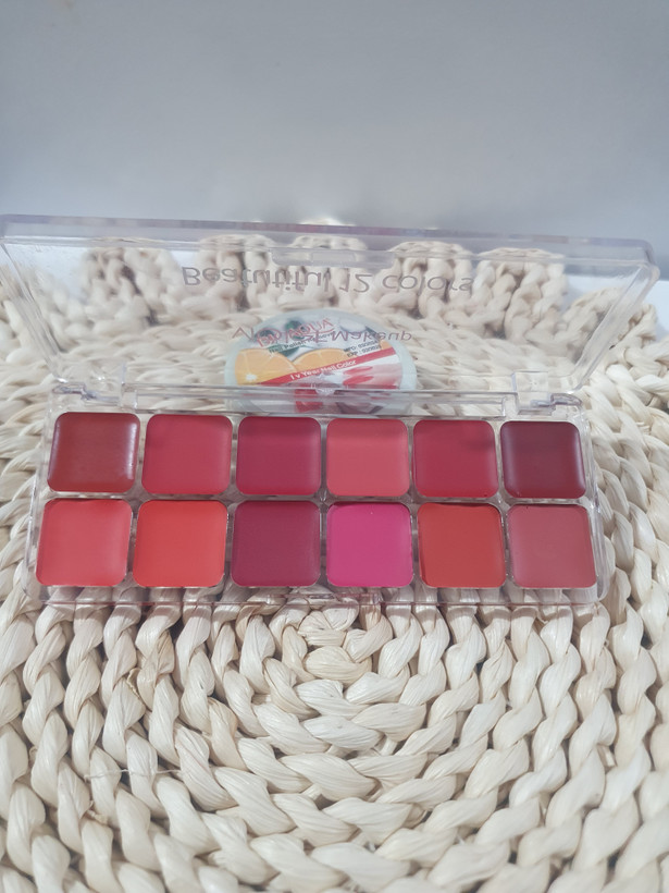 💄 پالت رژ لب ۱۲ رنگ ویولت Violet Makeup (شماره ۰۲) 💄