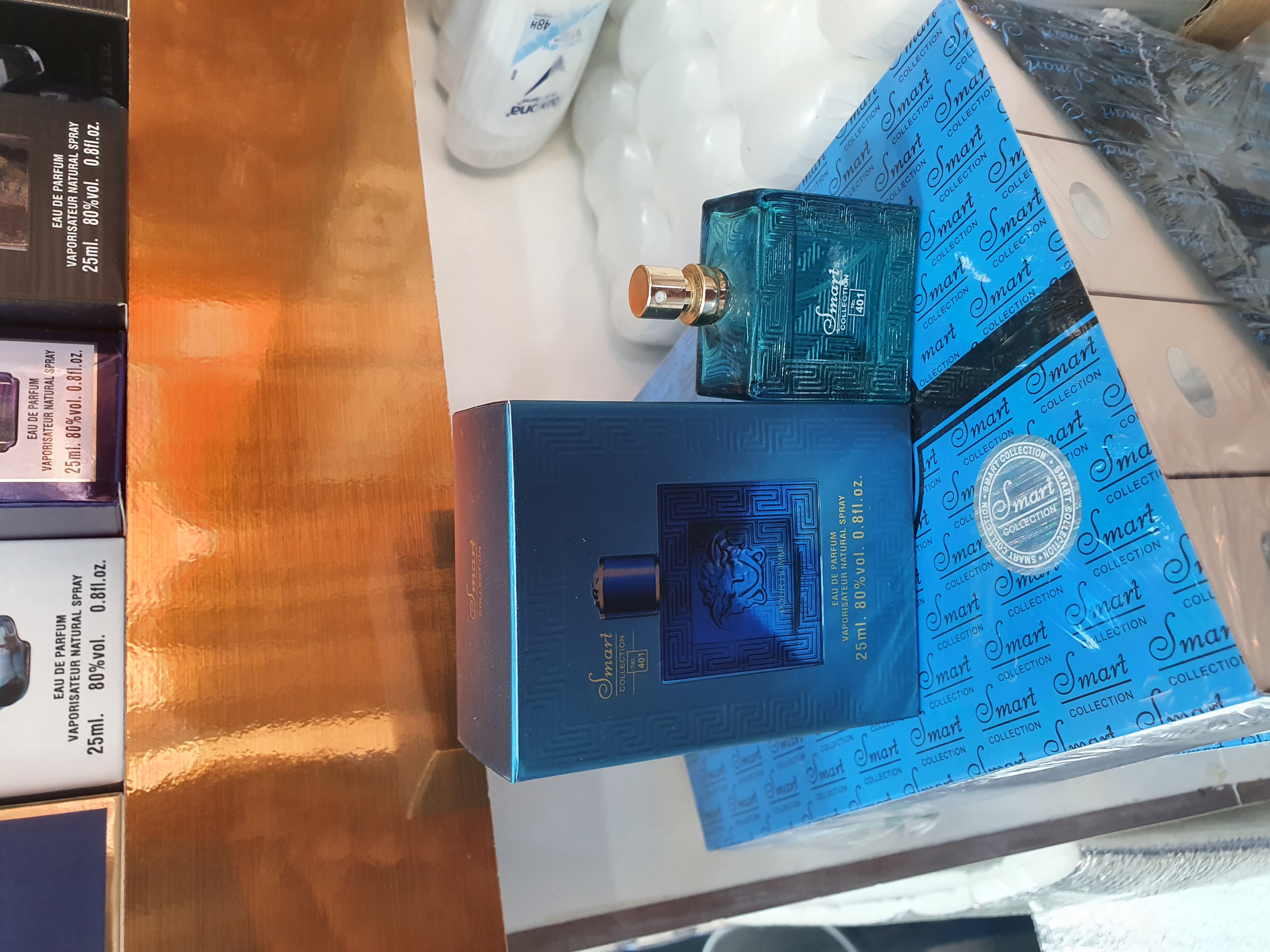 عطر ۲۵ میل اسمارت کالکشن کد ۴۰۱ (رایحه ورساچه اروس Versace Eros) 💙