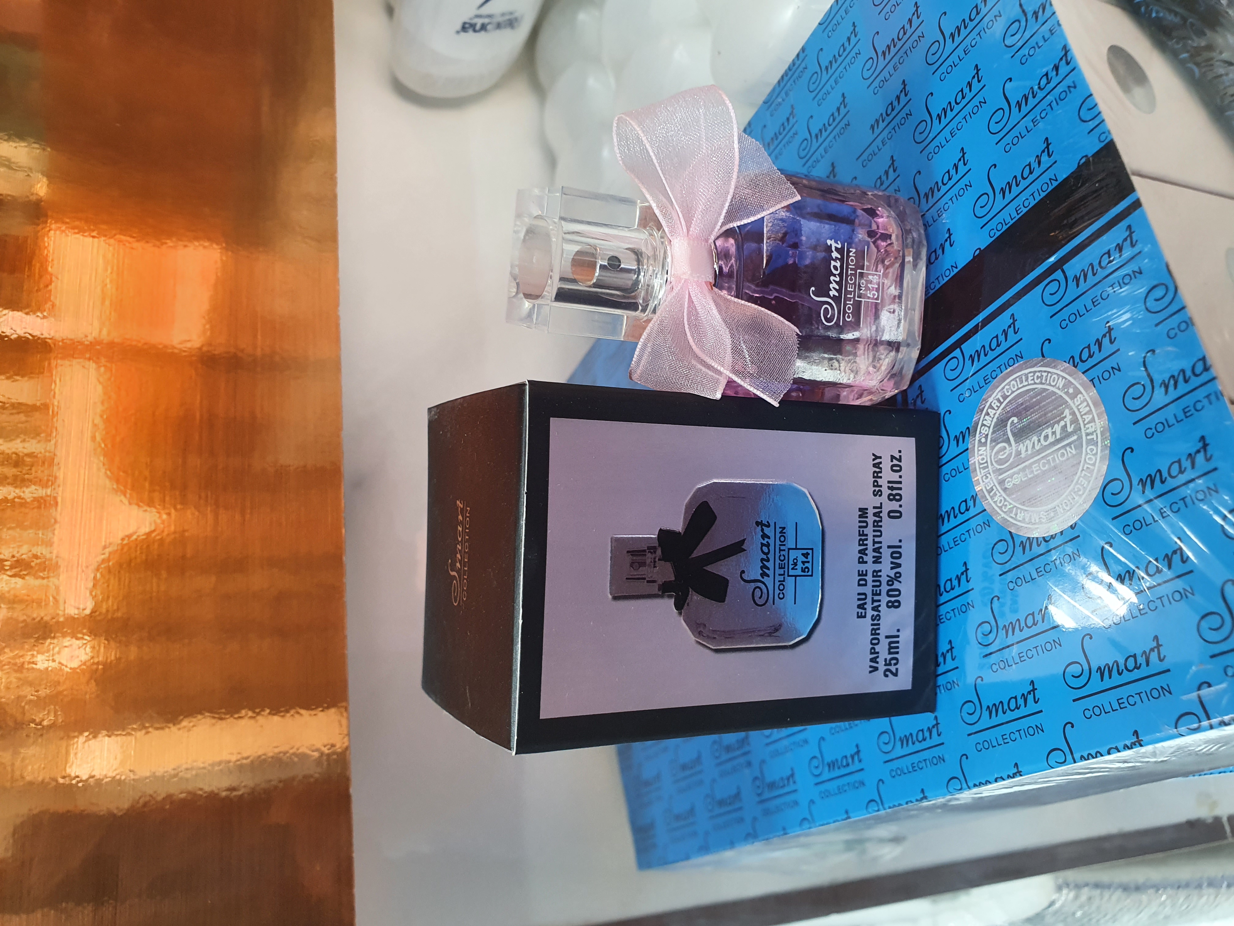 عطر ۲۵ میل اسمارت کالکشن کد ۵۱۴ (رایحه ایو سن لورن مون پاریس YSL Mon Paris) 🎀🍇