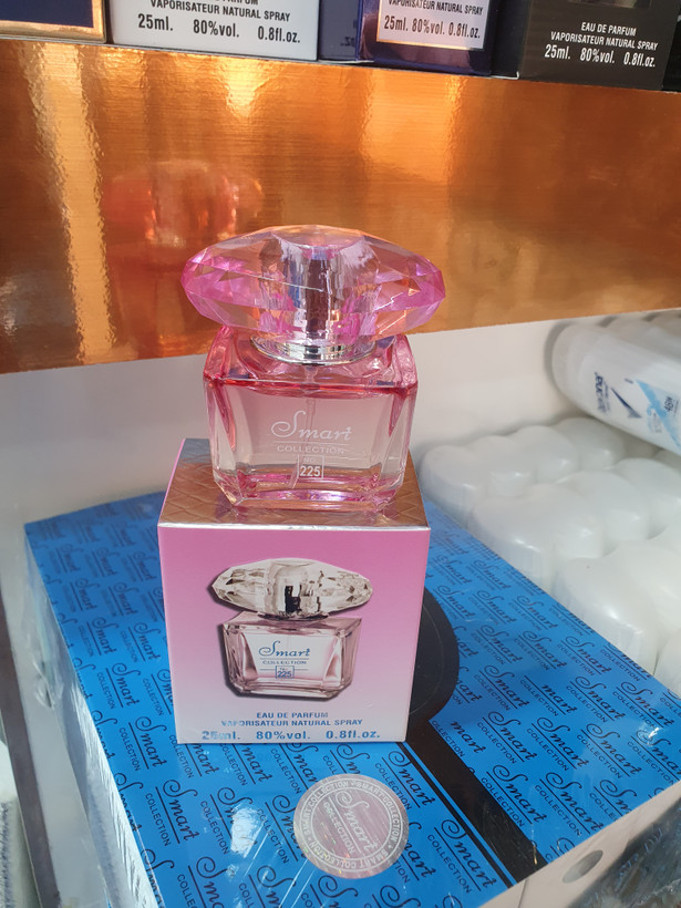 عطر ۲۵ میل اسمارت کالکشن کد ۲۲۵ (رایحه ورساچه برایت کریستال - ورساچه صورتی Versace Bright Crystal) 💎🌸 