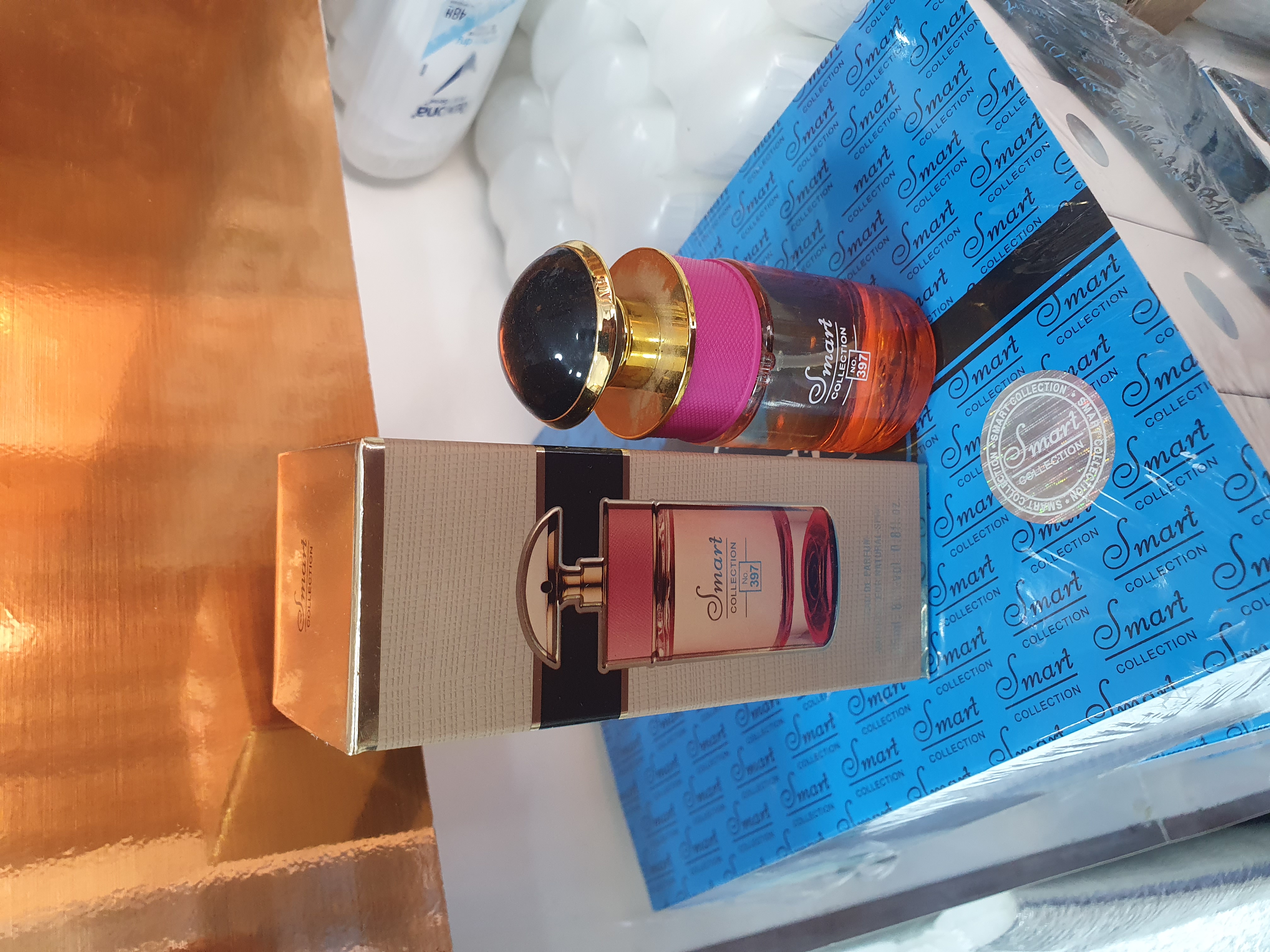 عطر ۲۵ میل اسمارت کالکشن کد ۳۹۷ (رایحه روبرتو کاوالی ادوپرفیوم Roberto Cavalli EDP) 🐆 طلایی