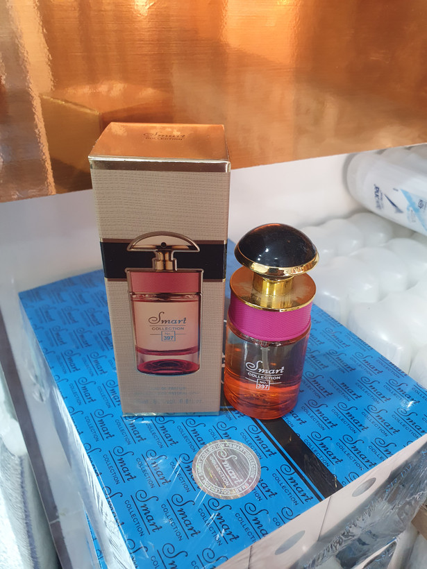 عطر ۲۵ میل اسمارت کالکشن کد ۳۹۷ (رایحه روبرتو کاوالی ادوپرفیوم Roberto Cavalli EDP) 🐆 طلایی