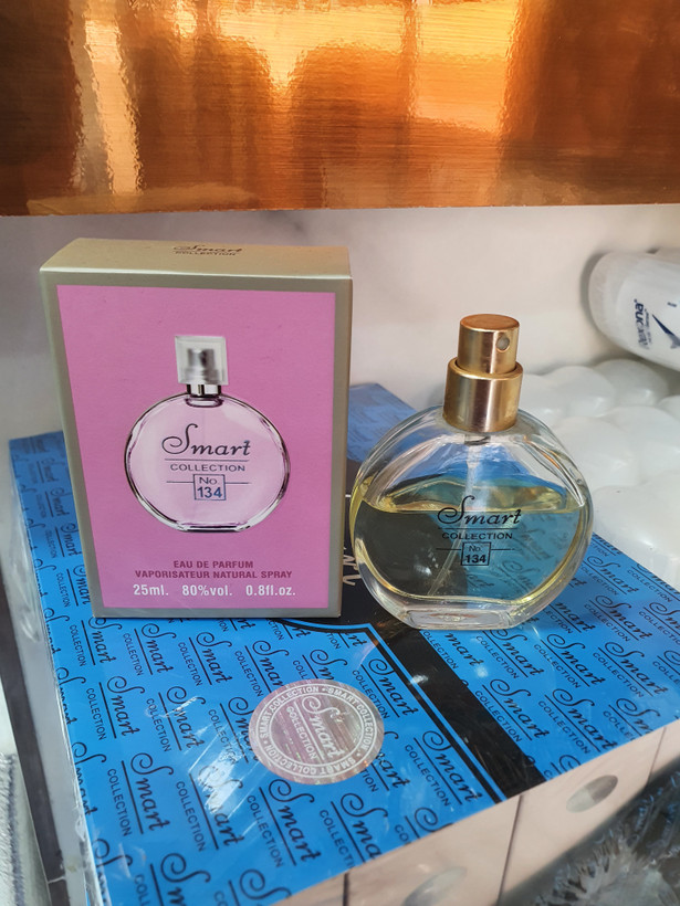 عطر ۲۵ میل اسمارت کالکشن کد ۱۳۴ (رایحه شنل چنس صورتی - چنس او تندر Chanel Chance Eau Tendre) 🌸💖