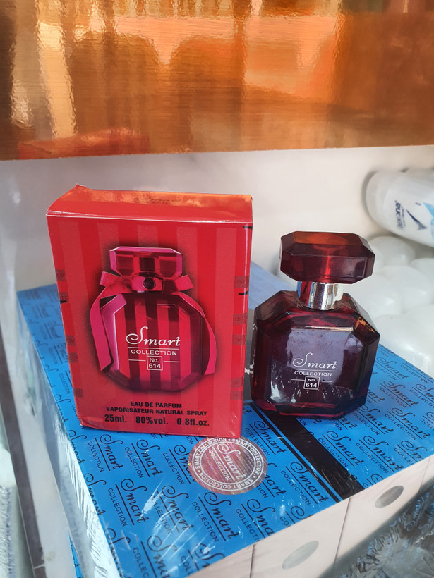 عطر ۲۵ میل اسمارت کالکشن کد ۶۱۴ (رایحه ویکتوریا سکرت بامب شل اینتنس Victoria's Secret Bombshell Intense) 🍒🔥👠 