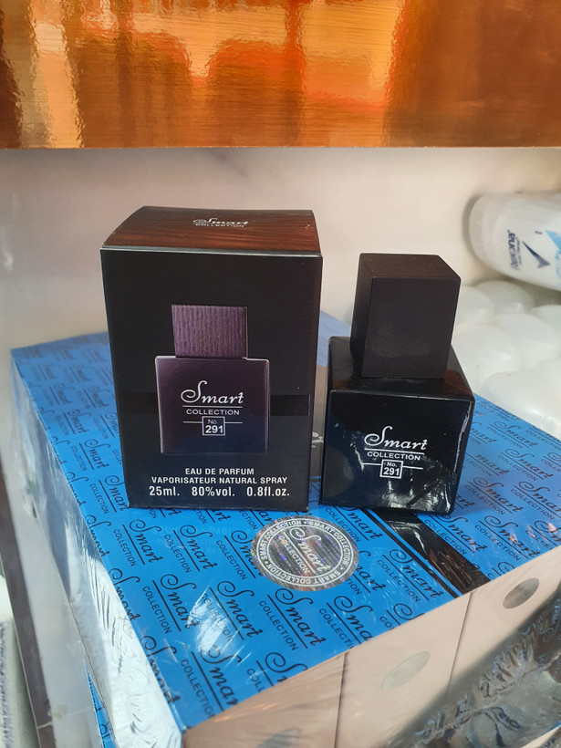 عطر ۲۵ میل اسمارت کالکشن کد ۲۹۱ (رایحه لالیک مشکی/چوبی Lalique Encre Noire) 🌲🌑💼