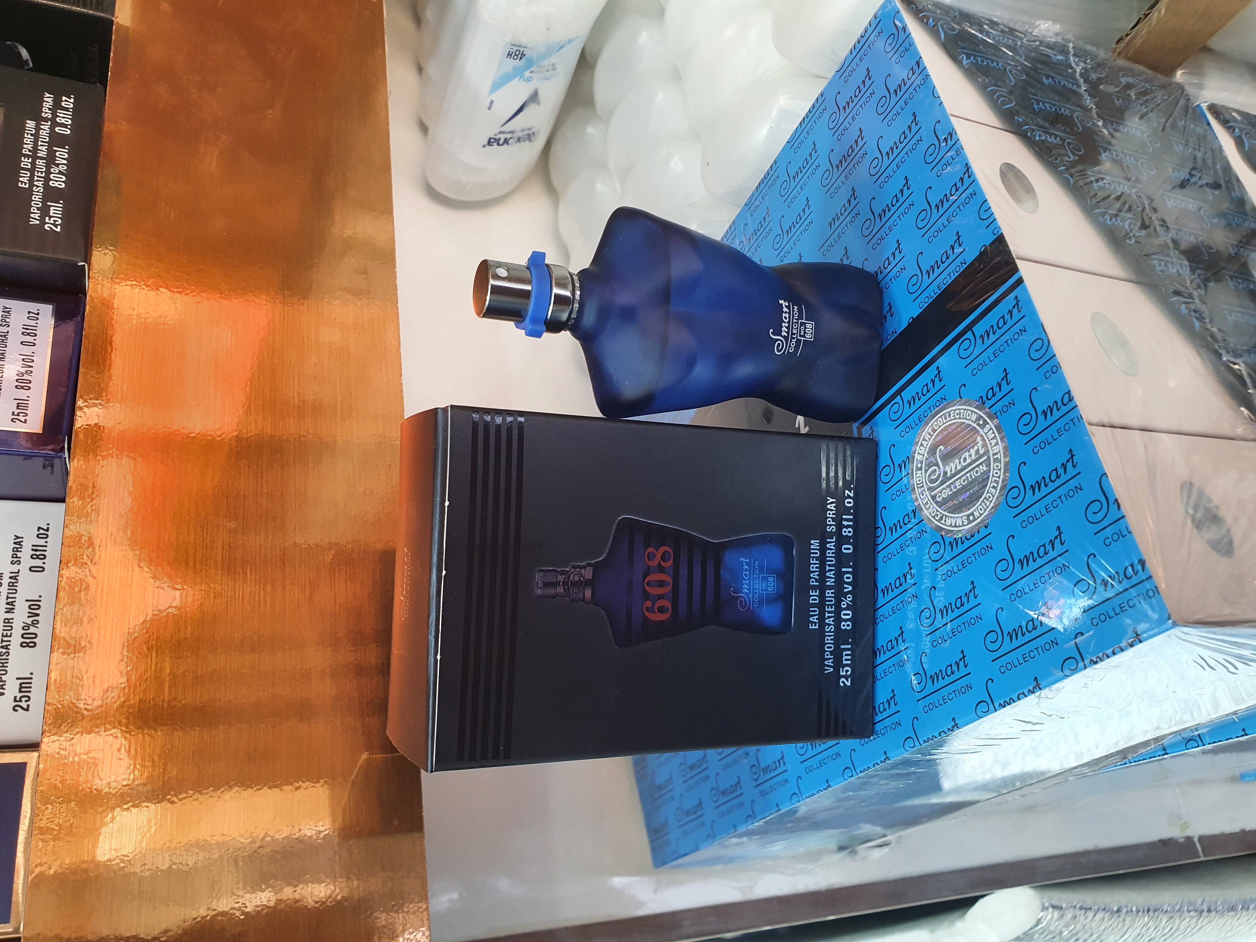 عطر ۲۵ میل اسمارت کالکشن کد ۶۰۸ (رایحه ژان پل گوتیه له میل پارفوم Jean Paul Gaultier Le Male Le Parfum) ⚓🖤 مظهر ابهت و جذابیت