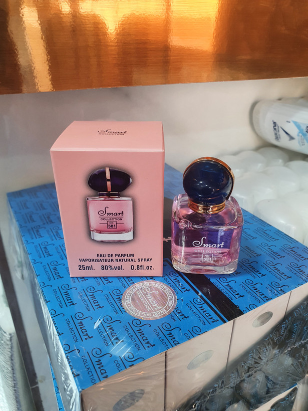 عطر ۲۵ میل اسمارت کالکشن کد ۵۸۱ (رایحه جورجیو آرمانی مای وی Giorgio Armani My Way) 🌸🌍✨