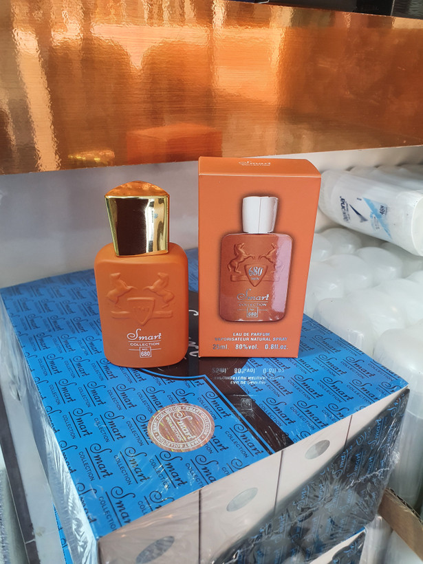 عطر ۲۵ میل اسمارت کالکشن کد ۶۸۰ (رایحه مارلی التایر Parfums de Marly Althaïr) 🐎🍊✨