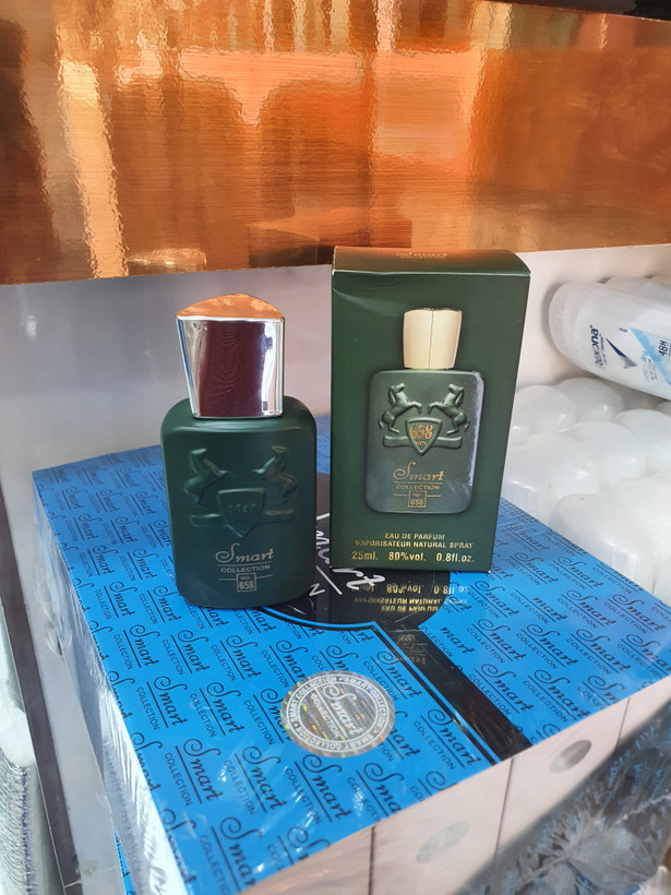 عطر ۲۵ میل اسمارت کالکشن کد ۶۵۸ (رایحه مارلی هالتان Parfums de Marly Haltane) 🐎💚✨