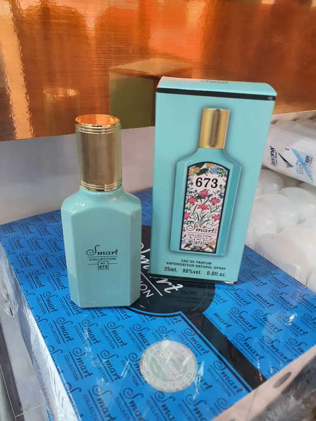 عطر ۲۵ میل اسمارت کالکشن کد ۶۷۳ (رایحه گوچی فلورا گورجس جاسمین Gucci Flora Gorgeous Jasmine) 🦋🌸✨