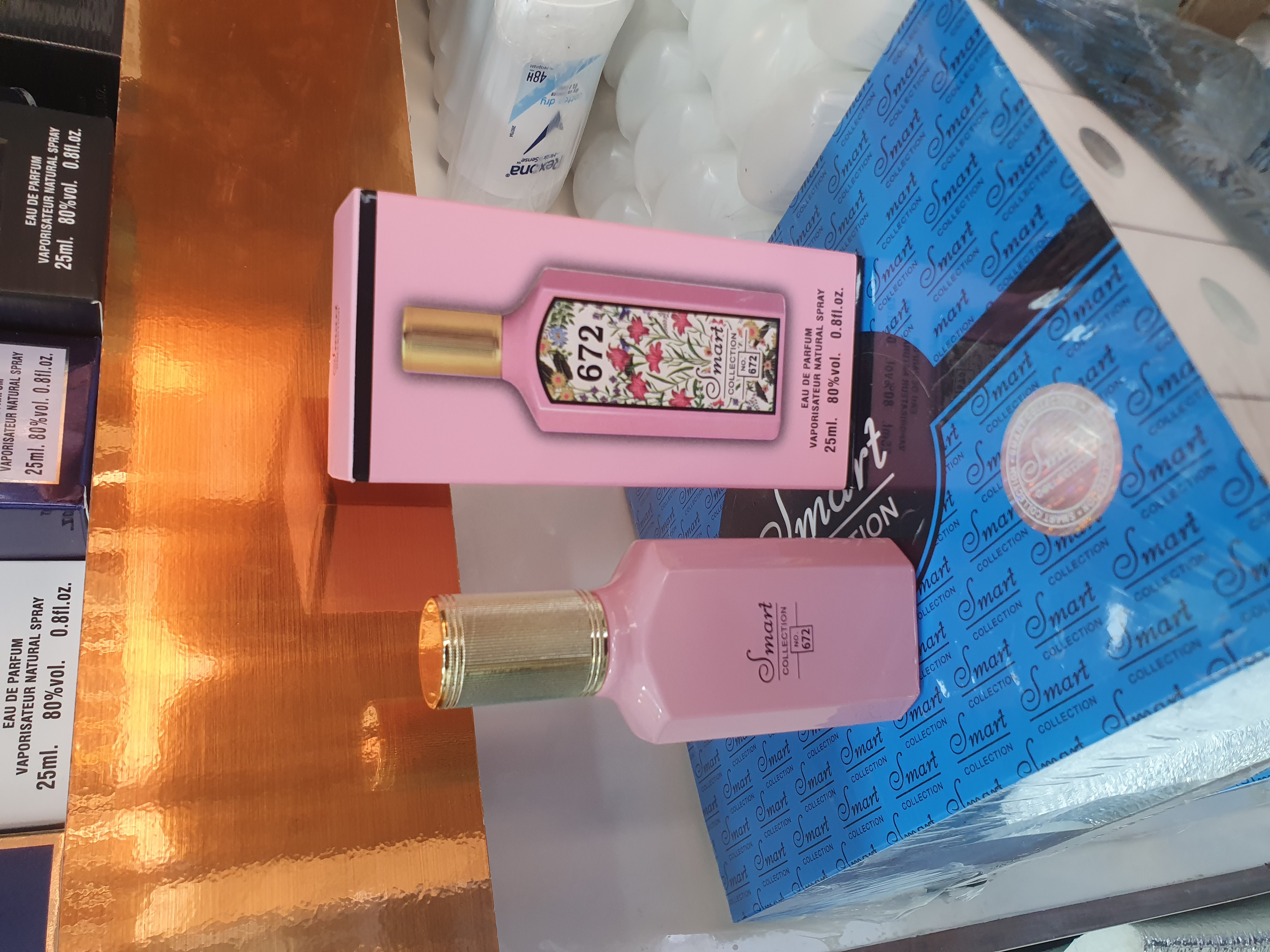 عطر ۲۵ میل اسمارت کالکشن کد ۶۷۲ (رایحه گوچی فلورا گورجس گاردنیا Gucci Flora Gorgeous Gardenia) 🌸💖✨