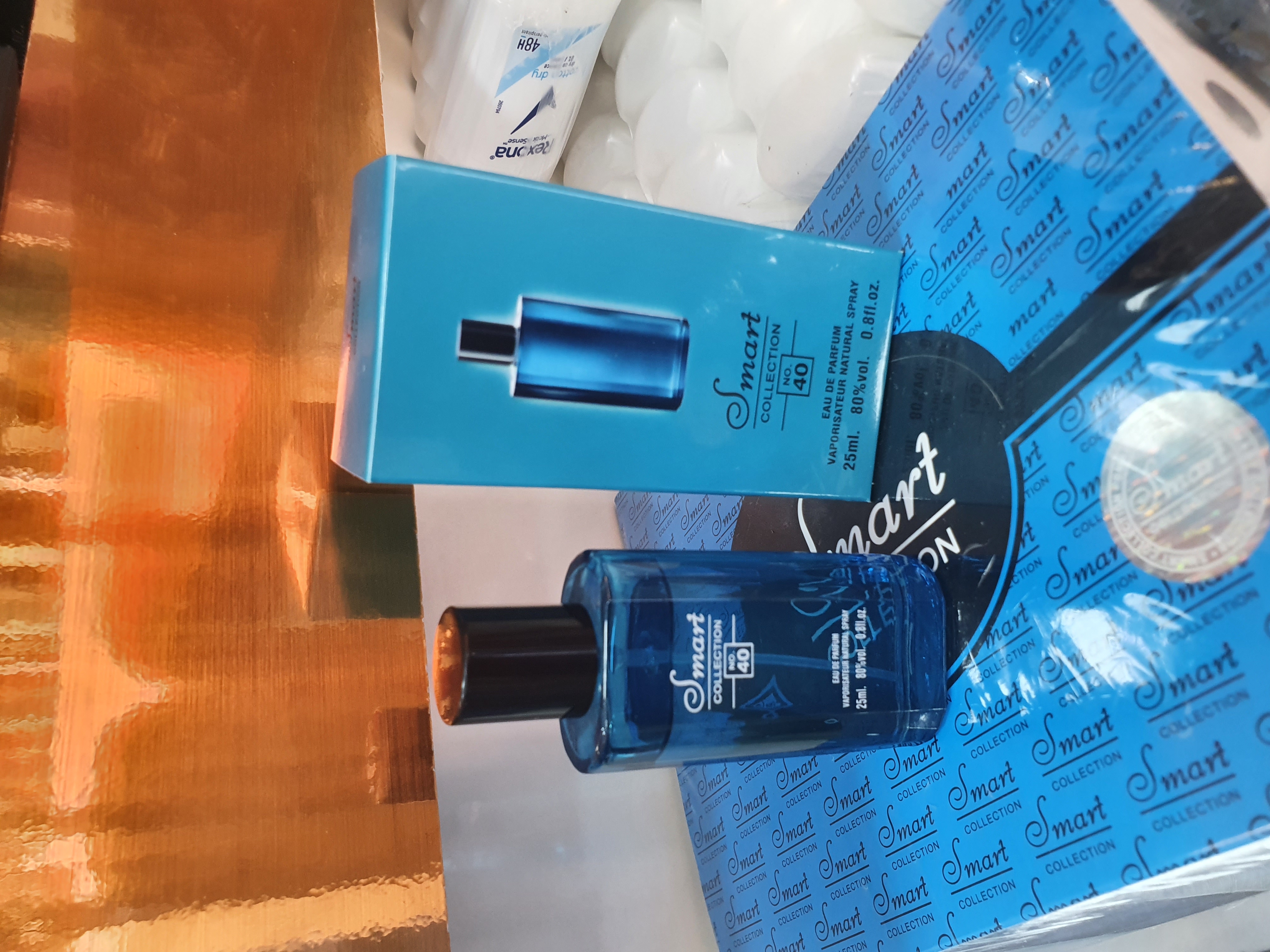 عطر ۲۵ میل اسمارت کالکشن کد ۴۰ (رایحه داویدوف کول واتر مردانه Davidoff Cool Water) 🌊🧊✨