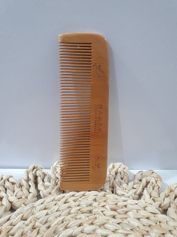شانه موی چوبی بدون دسته (جیبی) - مدل RZ27 