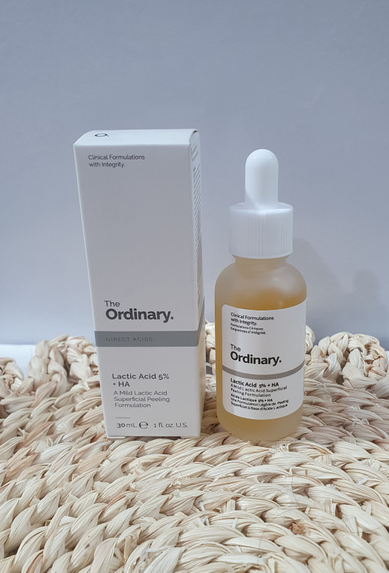 ✨ سرم لاکتیک اسید ۵٪ + HA برند اوردینری (The Ordinary) ✨ 🌟 لایهبردار ملایم و درخشانکننده برای داشتن پوستی صاف و یکدست! 🌟